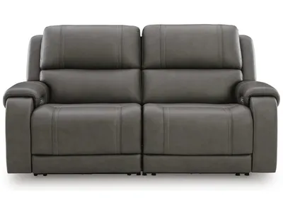 5Z - Pittson 2-Piece Power Reclining Sectional Loveseat