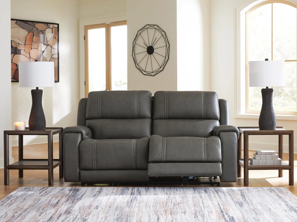5Z - Pittson 2-Piece Power Reclining Sectional Loveseat - image 2