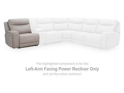 Gravier Left-Arm Facing Power Recliner - Alternative View