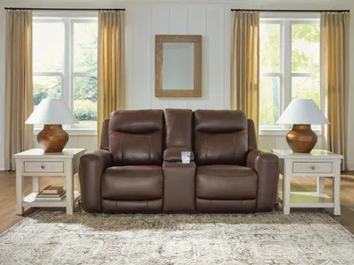 Gravier Power Reclining Loveseat with Console - Alternative View