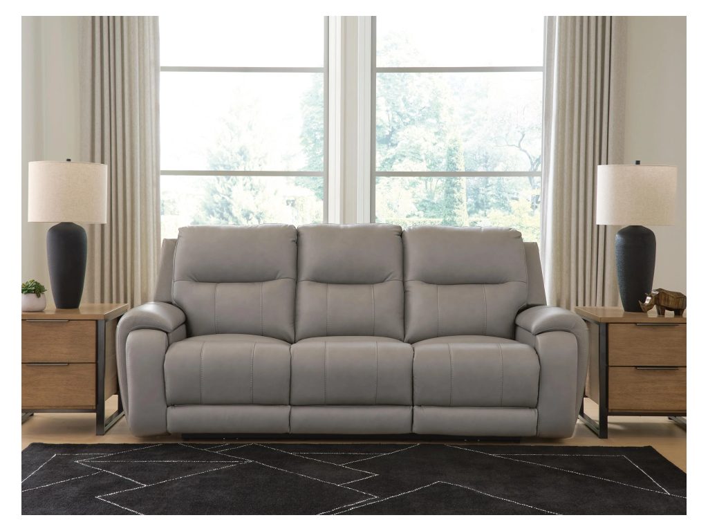 Real Moments Power Reclining Sofa with Audio Seating - image 1