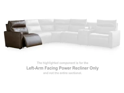 ModZ Left-Arm Facing Power Recliner - Alternative View