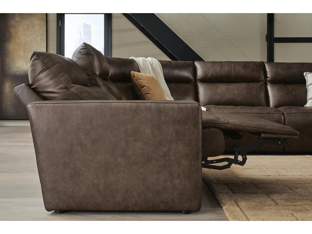 ModZ 7-Piece Power Reclining Sectional with Audio Consoles - image 2
