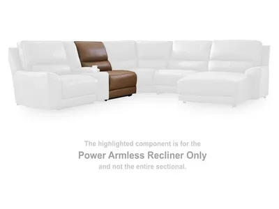 DeepWakes Power Armless Recliner