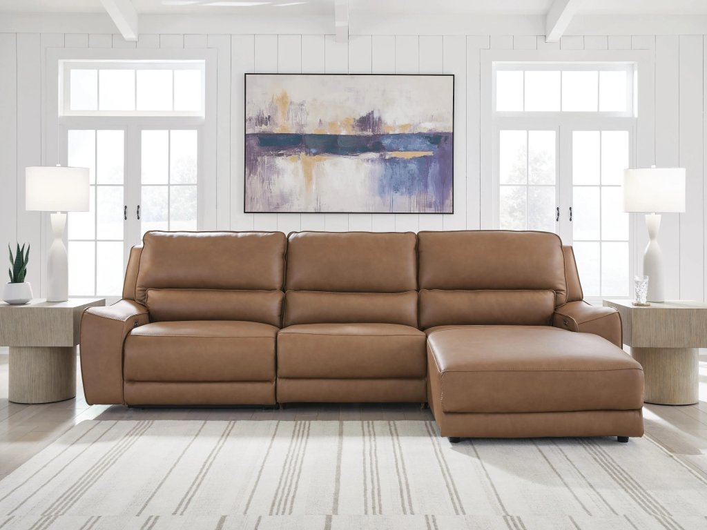 DeepWakes 3-Piece Reclining Sofa Chaise - image 1