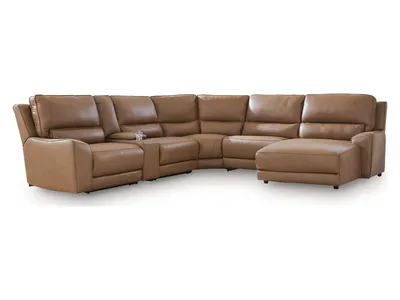 DeepWakes 6-Piece Power Reclining Sectional with Chaise