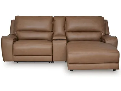 DeepWakes 3-Piece Power Reclining Sectional with Chaise
