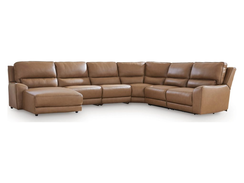 DeepWakes 6-Piece Reclining Sectional with Chaise - main image