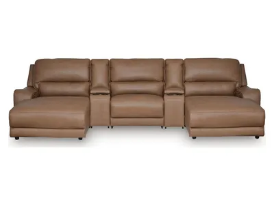 DeepWakes 5-Piece Power Reclining Sectional with Chaise