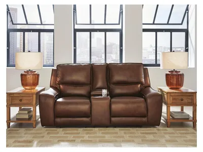 DeepWakes Power Reclining Loveseat with Console