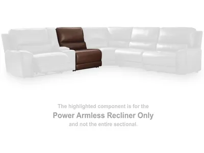 DeepWakes Power Armless Recliner - Alternative View