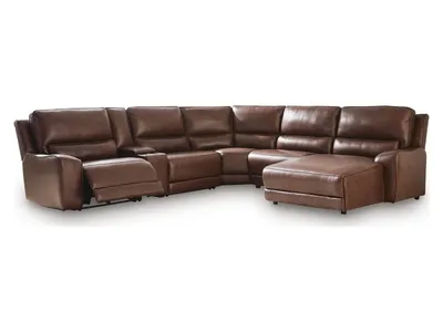 DeepWakes 6-Piece Power Reclining Sectional with Chaise