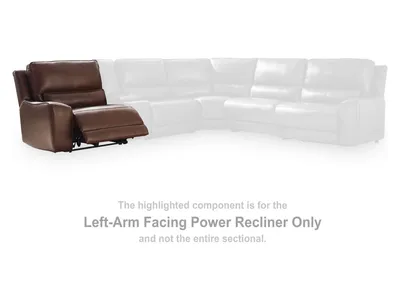 DeepWakes Left-Arm Facing Power Recliner