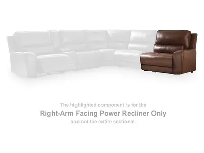 DeepWakes Right-Arm Facing Power Recliner
