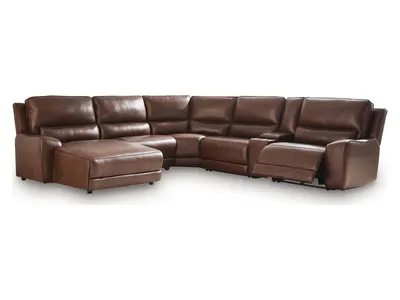 DeepWakes 6-Piece Power Reclining Sectional with Chaise