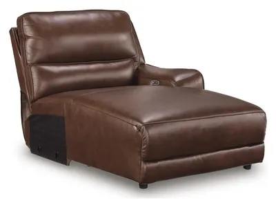 DeepWakes Right-Arm Facing Press Back Power Chaise
