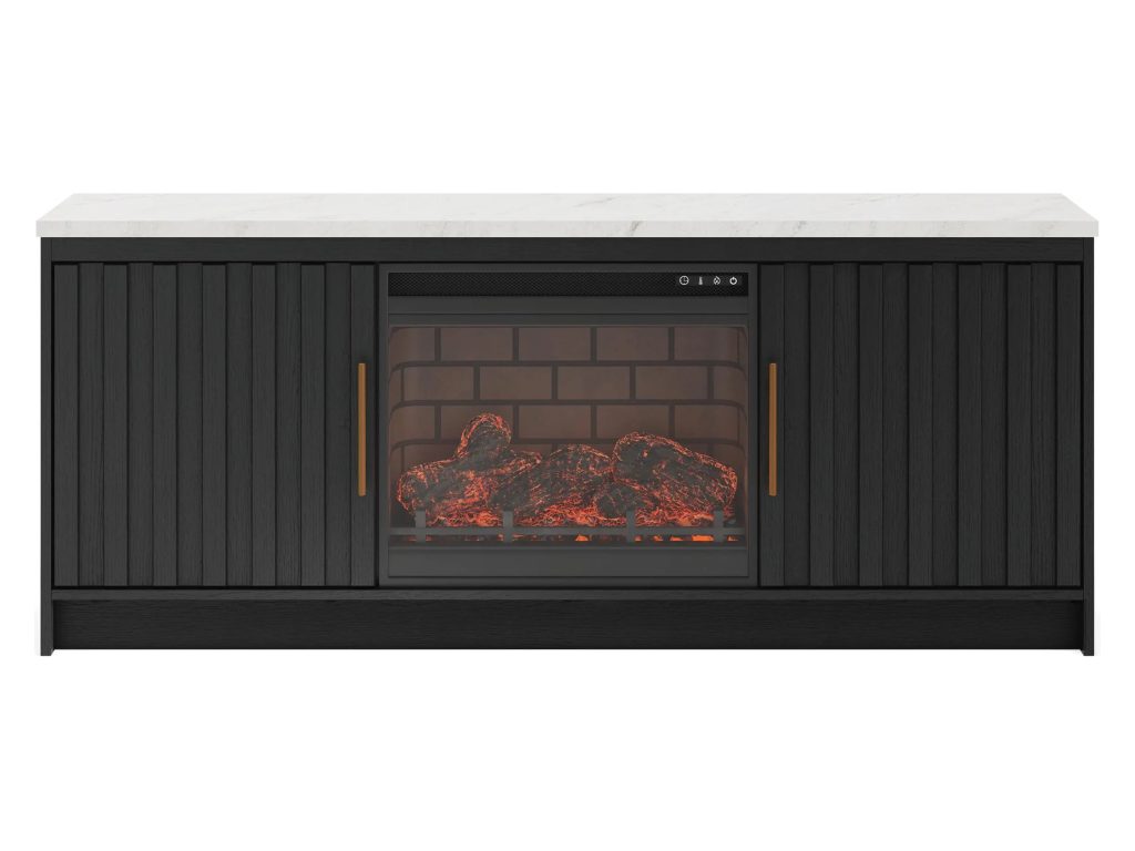 Cadmori 63" TV Stand with Electric Fireplace - image 3