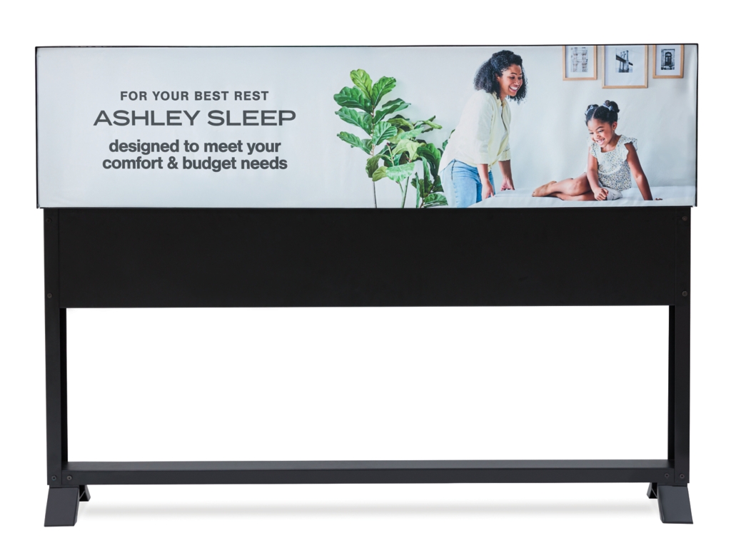 StoreDisplay Queen Metal Bedding Fixture - main image