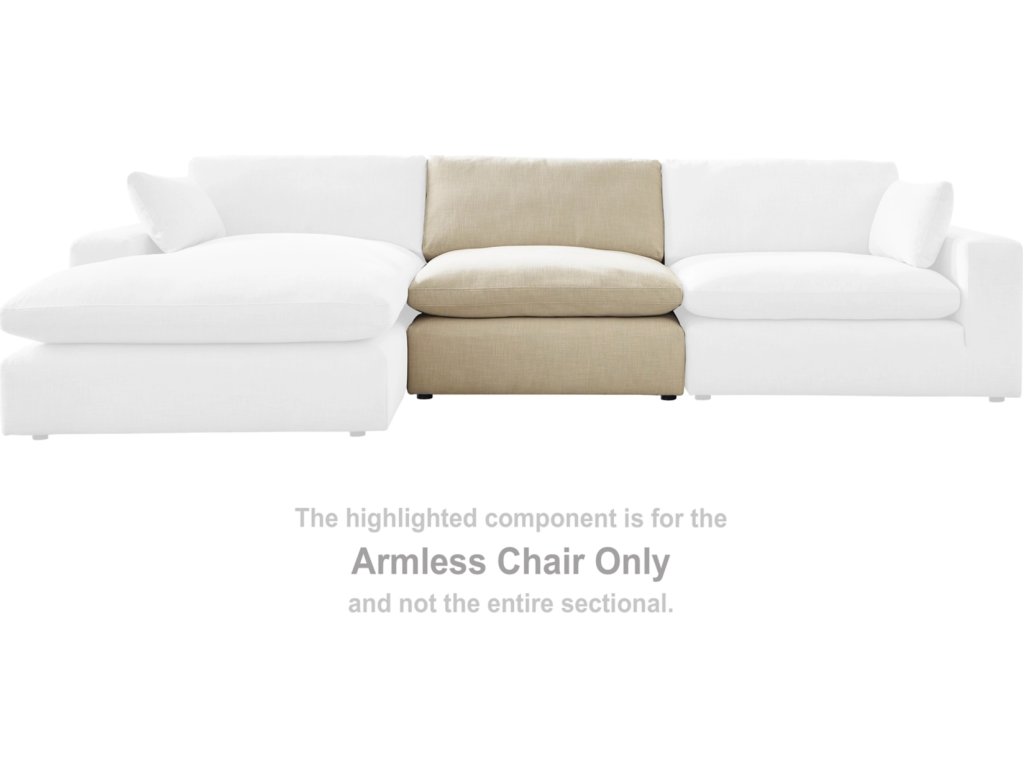 Elyza Armless Chair - image 1