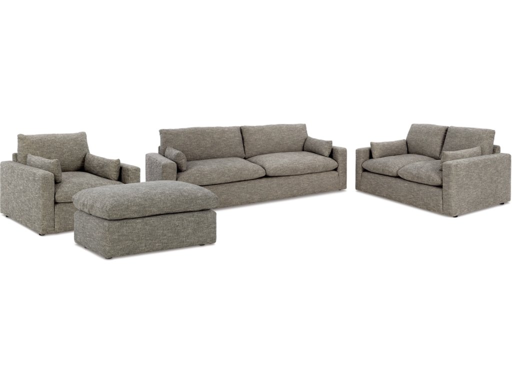 Dramatic Sofa, Loveseat, Oversized Chair and Ottoman - main image