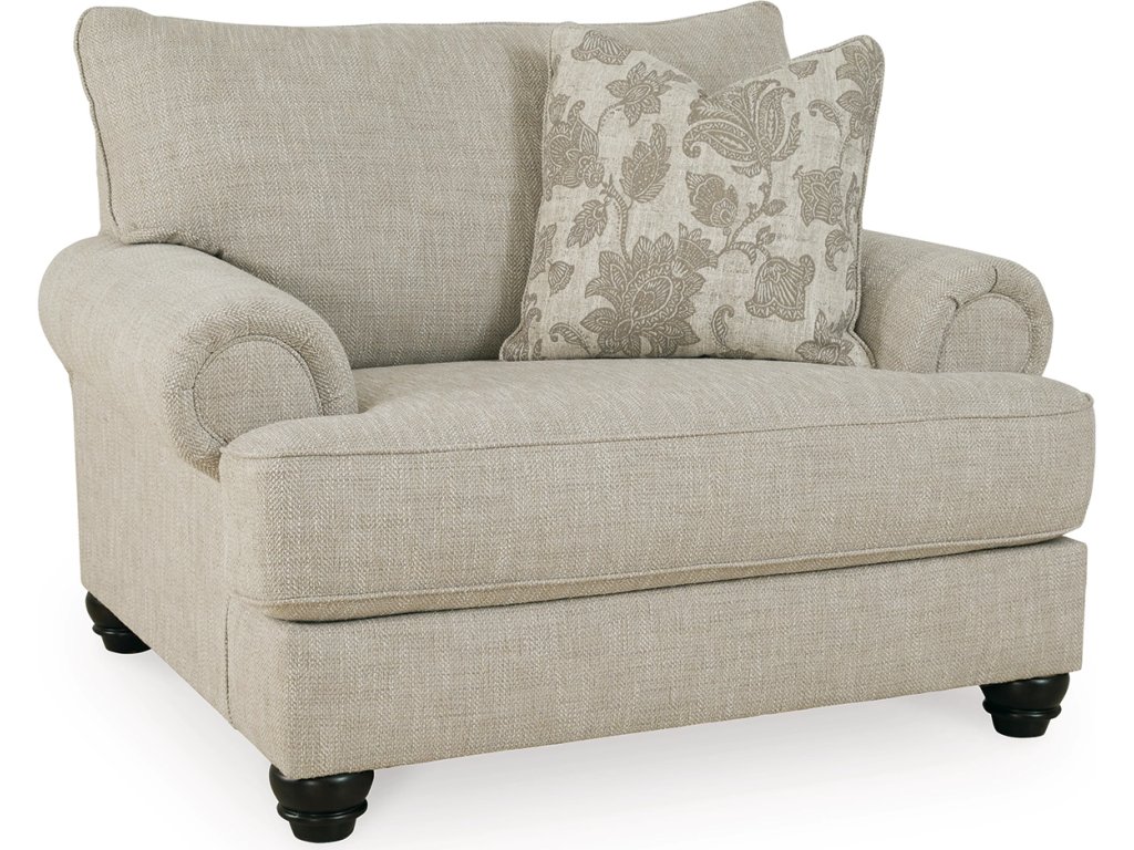 Asanti Oversized Chair and Ottoman - image 2