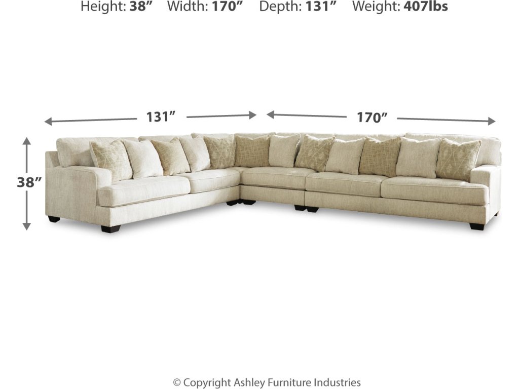 Rawcliffe 4-Piece Sectional - image 3