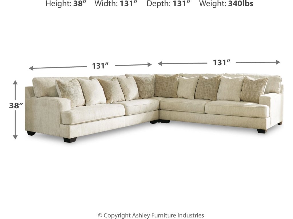 Rawcliffe 3-Piece Sectional - image 3