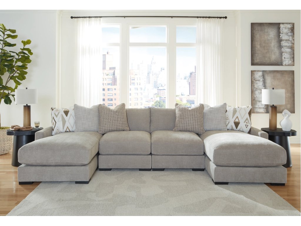Aslan Court 4-Piece Sofa Pit Sectional - image 2