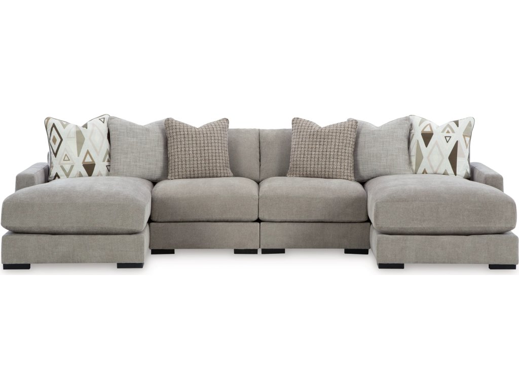 Aslan Court 4-Piece Sofa Pit Sectional - main image