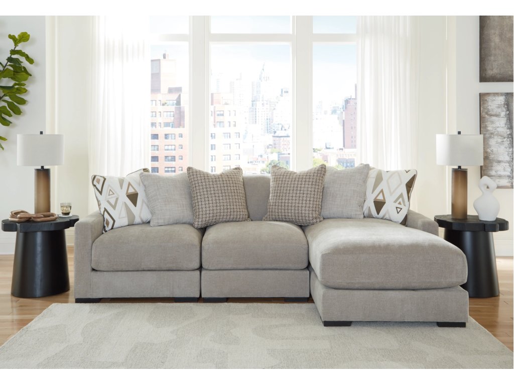 Aslan Court 3-Piece Sofa Sectional with Chaise - image 1