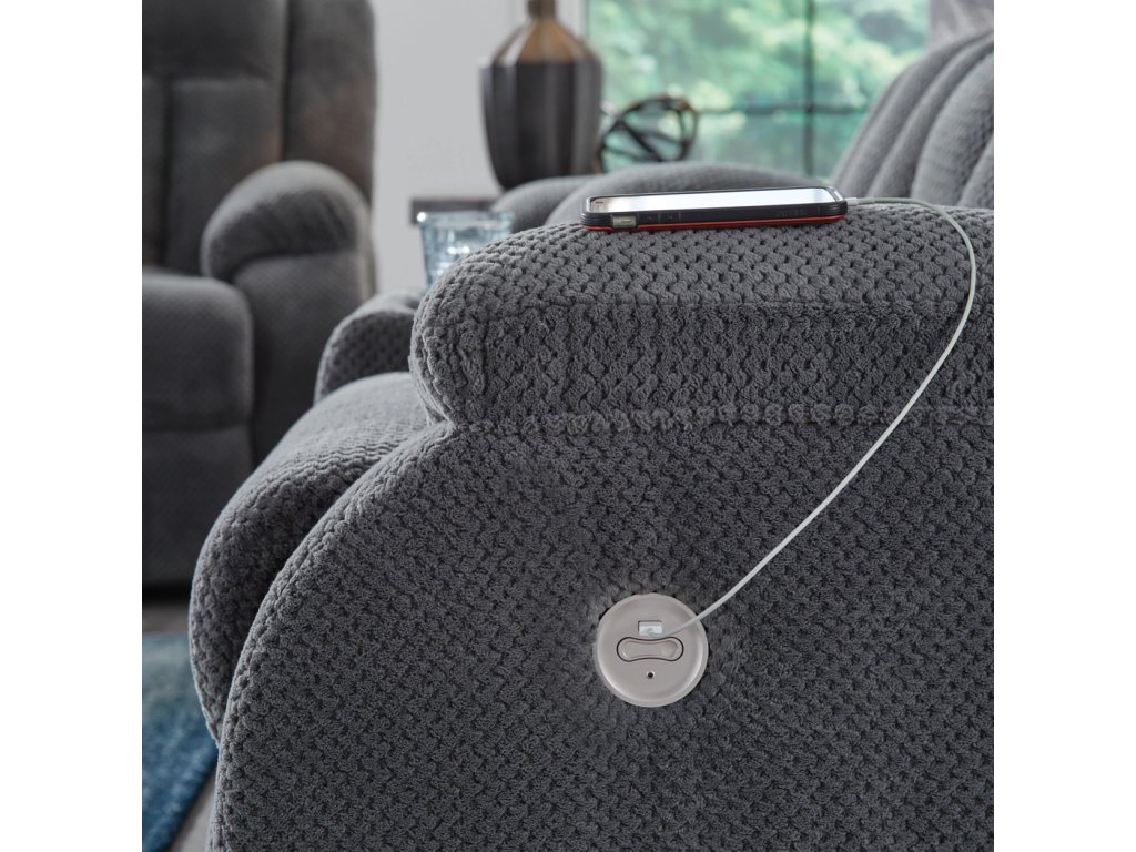 Observation Power Reclining Sofa with Drop Down Table - image 8