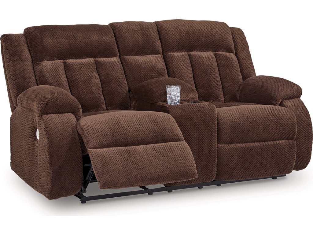 Observation Power Reclining Loveseat with Console - main image