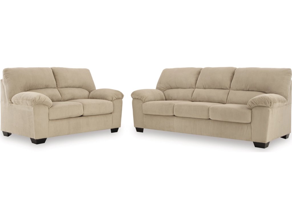SimpleJoy Sofa and Loveseat - image 1