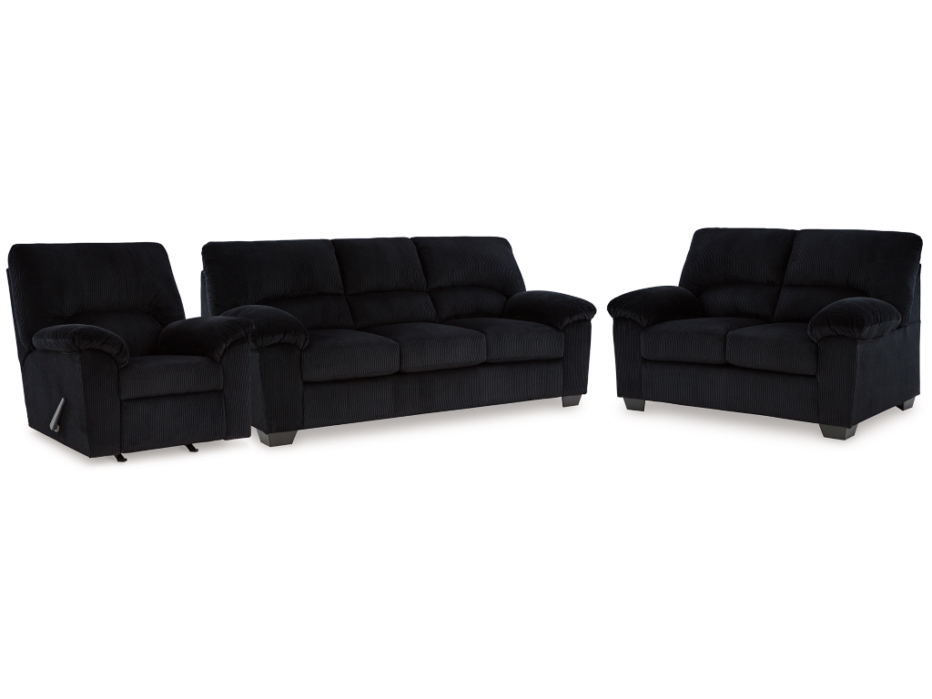 SimpleJoy Sofa, Loveseat and Recliner - main image