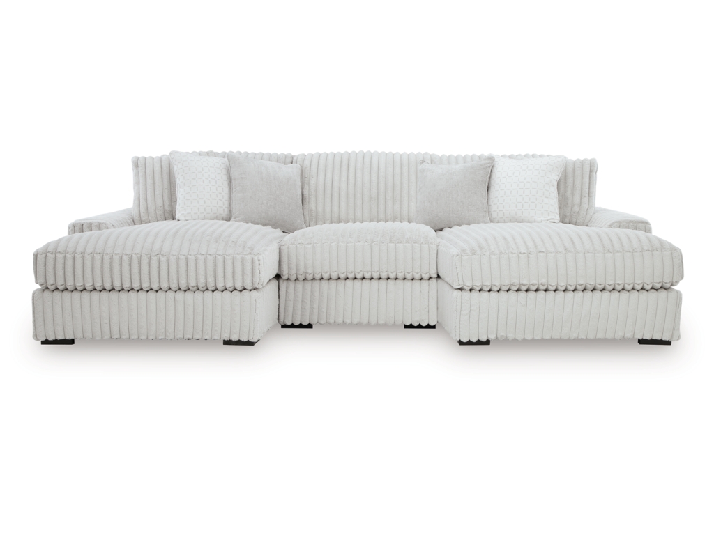 Stupendous 3-Piece Sectional with Double Chaise - main image