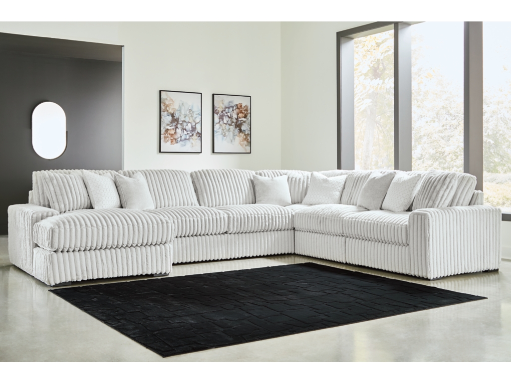 Stupendous 6-Piece Sectional with Chaise - image 1