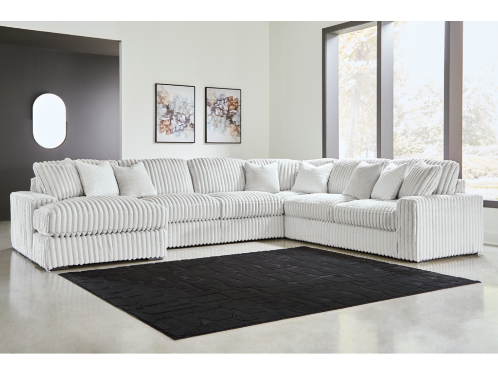 Stupendous 5-Piece Sectional with Chaise - image 1
