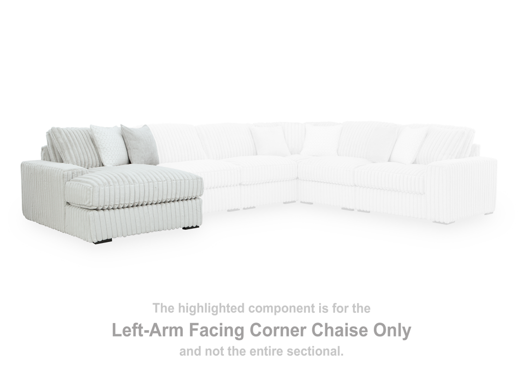 Stupendous Left-Arm Facing Corner Chaise - image 1