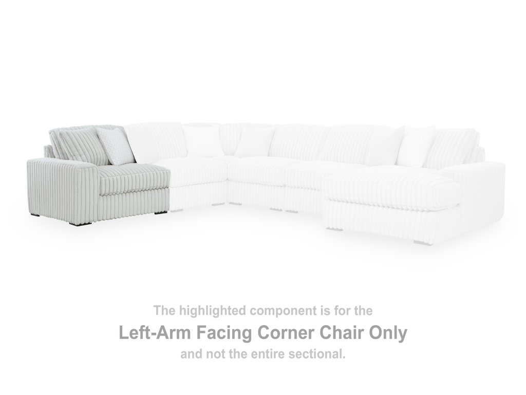 Stupendous Left-Arm Facing Corner Chair - image 1