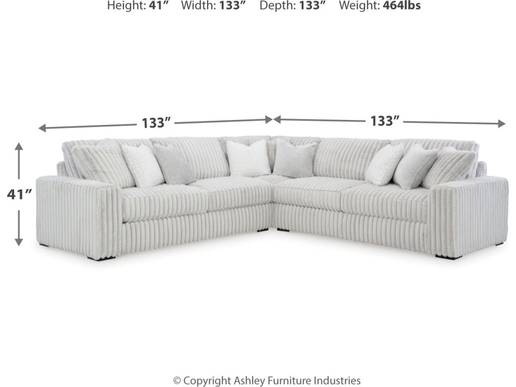 Stupendous 3-Piece Sectional - image 4