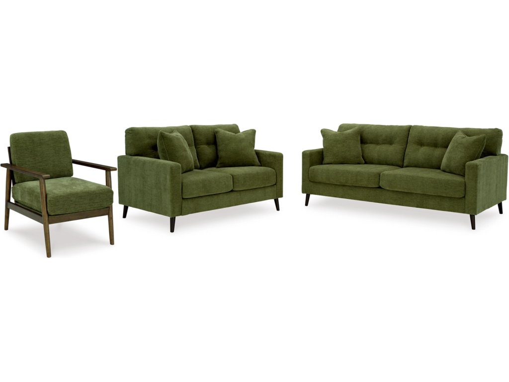 Bixler Sofa, Loveseat and Chair - main image