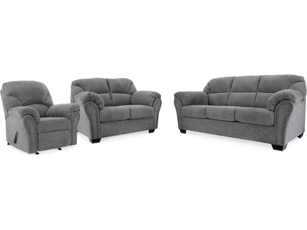 Allmaxx Sofa, Loveseat and Recliner - main image