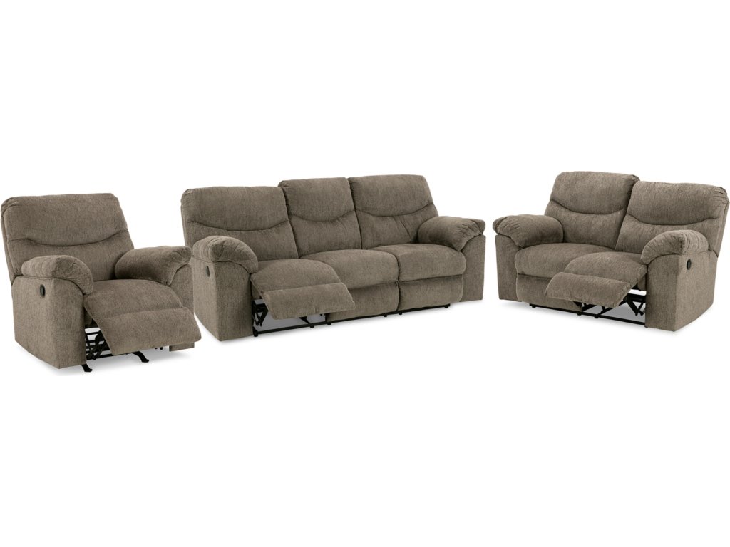 Alphons Reclining Sofa, Loveseat and Recliner - main image