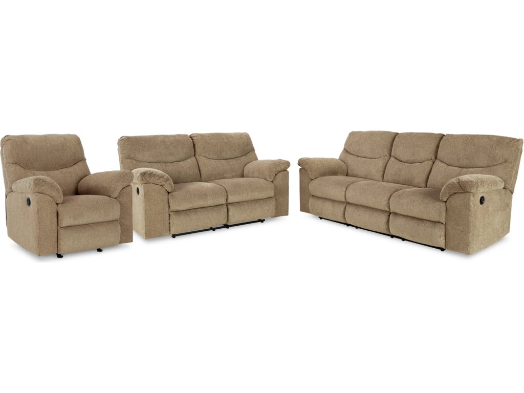 Alphons Reclining Sofa, Loveseat and Recliner - main image