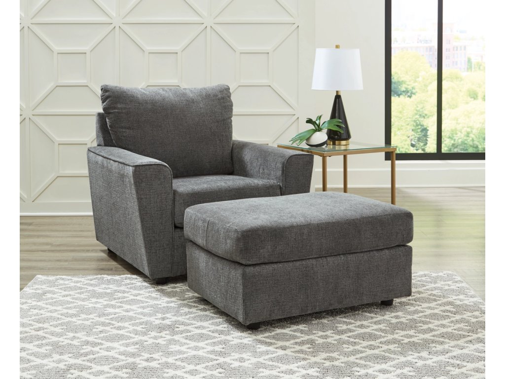 Stairatt Chair and Ottoman - main image