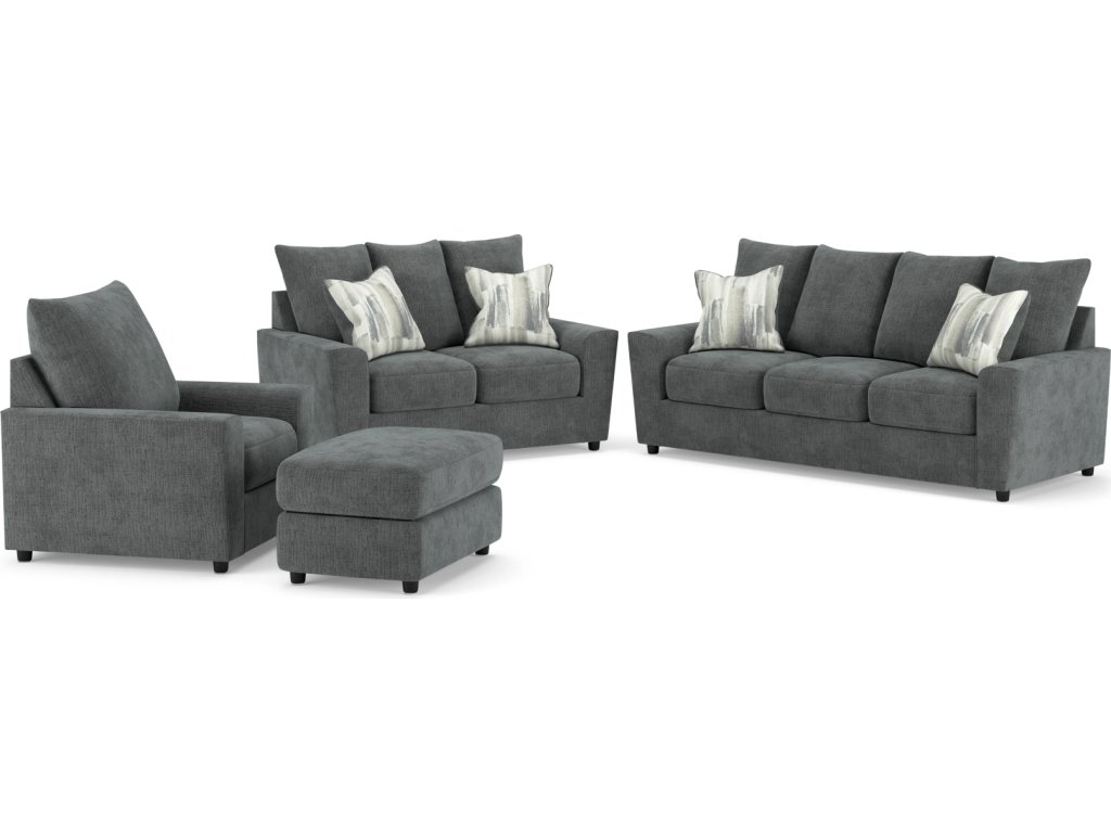 Stairatt Sofa, Loveseat, Chair and Ottoman - main image