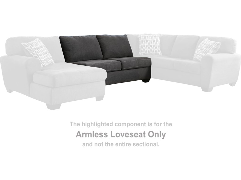 Ambee Armless Loveseat - image 1