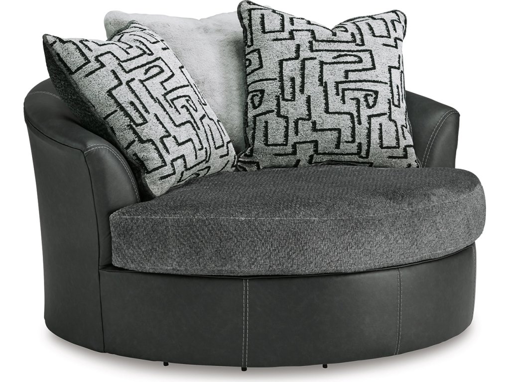 Brixley Pier Oversized Swivel Accent Chair - main image
