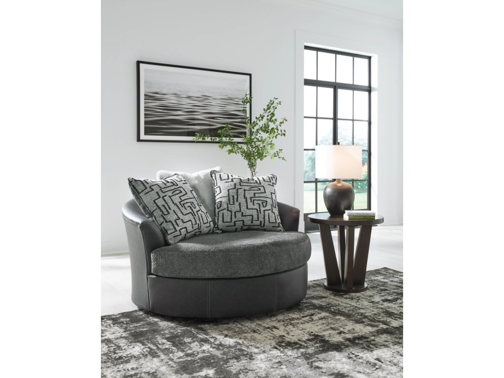 Brixley Pier Oversized Swivel Accent Chair - image 1