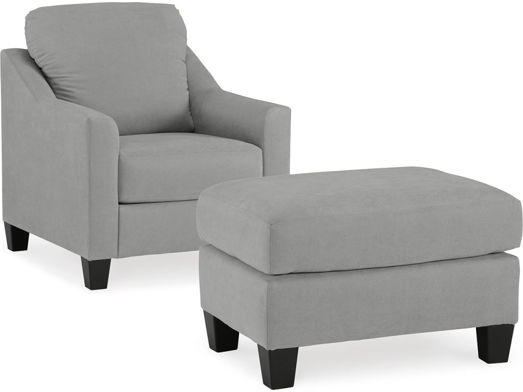 Adlai Chair and Ottoman - main image